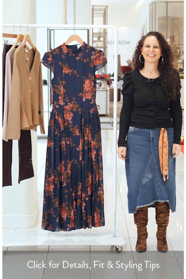Maven Floral Print Maxi Dress video