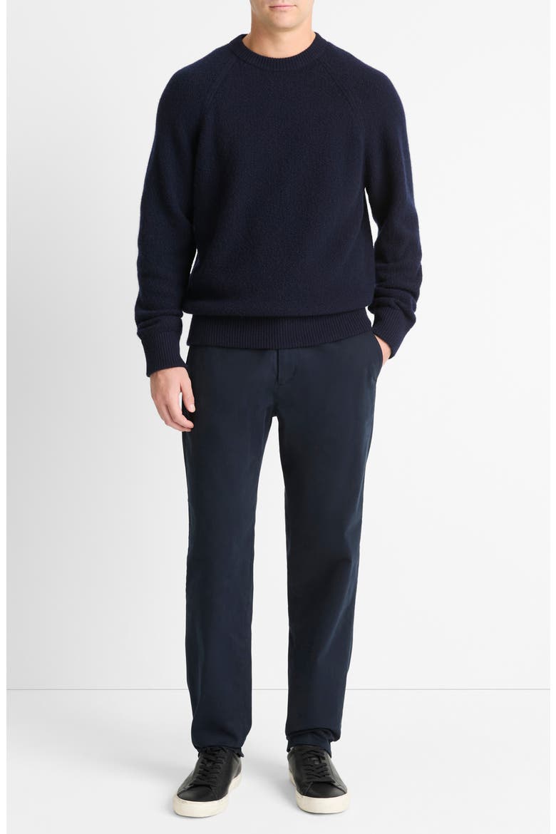 Wool & Cashmer Micro Bouclé Sweater, Alternate, color, COASTAL