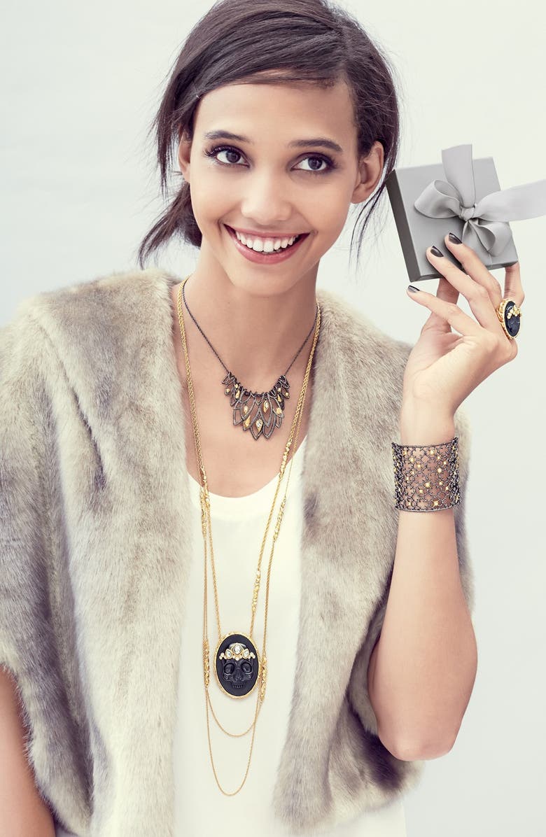 Alexis Bittar 'Elements - Phoenix' Long Station Necklace, Alternate, color, 