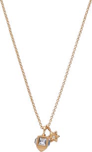 Alex and Ani Hanukkah Duo Charm Necklace