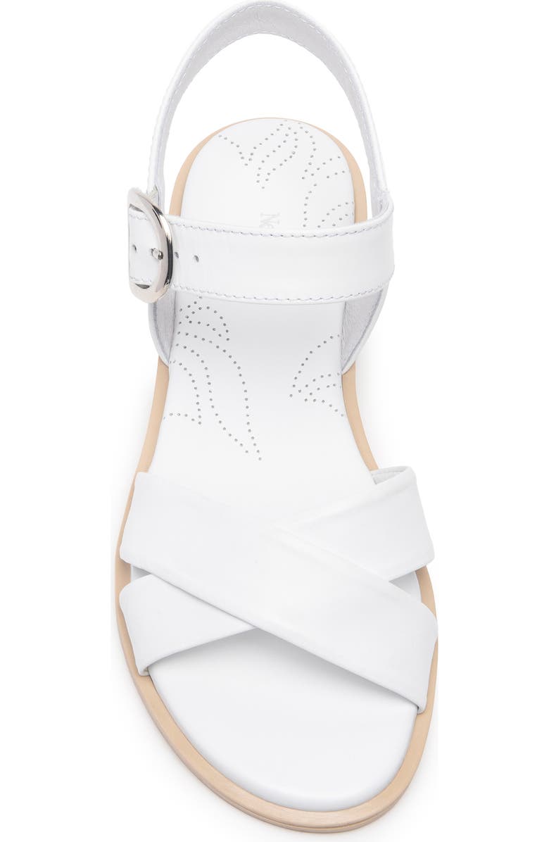 NeroGiardini Ankle Strap Sandal, Alternate, color, White