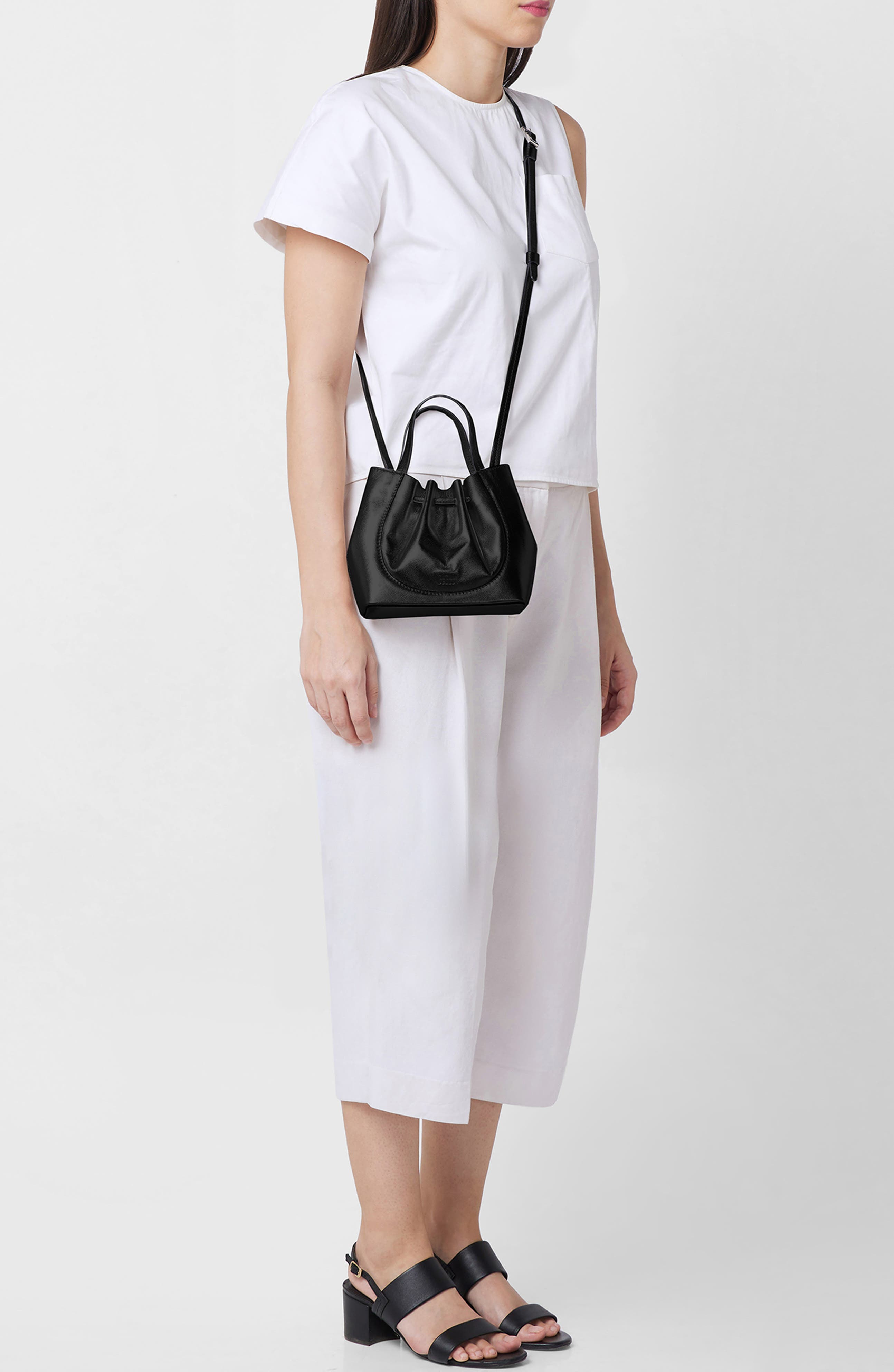 behno Mini Katrina Saffiano Leather Tote, Alternate, color, 