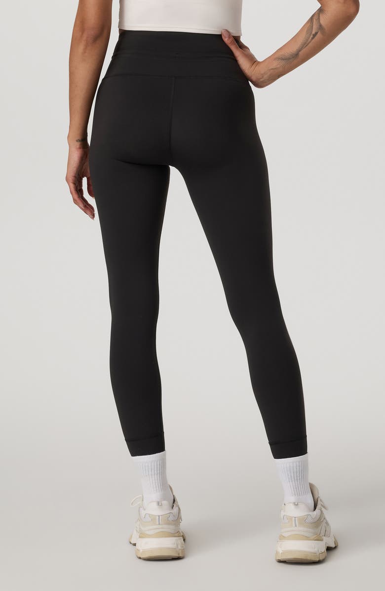 Vuori Daily Piped Drawstring Leggings, Alternate, color, Black