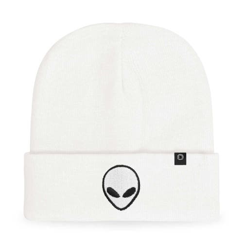 Dalix Alien Beanie In White