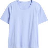 Eileen Fisher Crewneck Organic Cotton T-Shirt