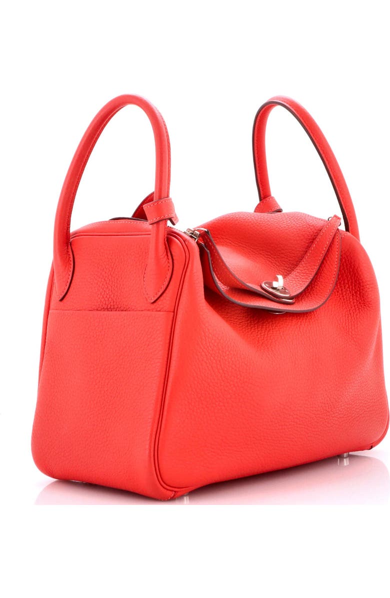 Pre-Owned Hermes Lindy Bag Clemence 30, Alternate, color, Rouge Pivoine