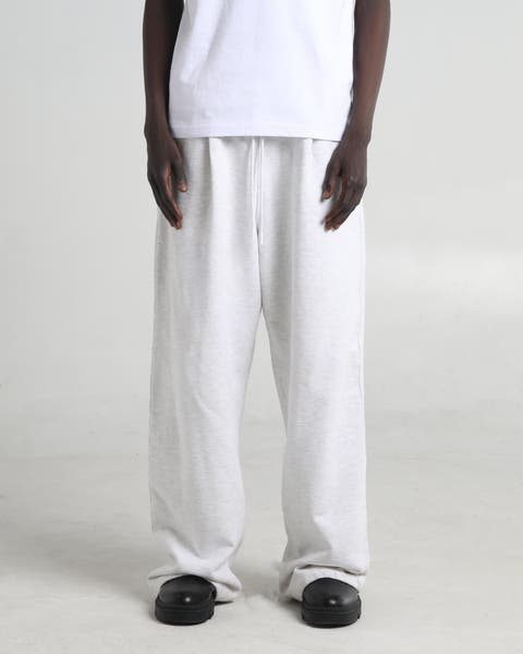 Pleated Sweat Pants