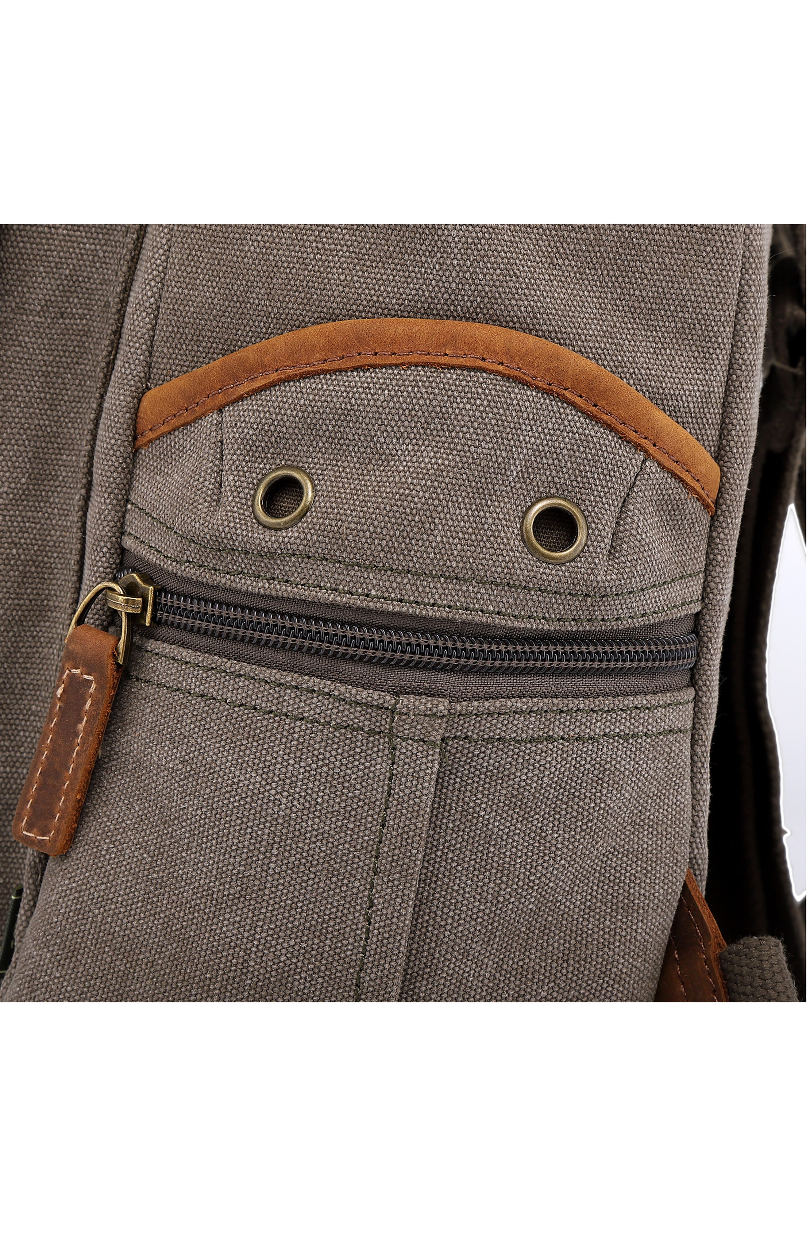 THE SAME DIRECTION Atona Canvas Backpack, Alternate, color, 