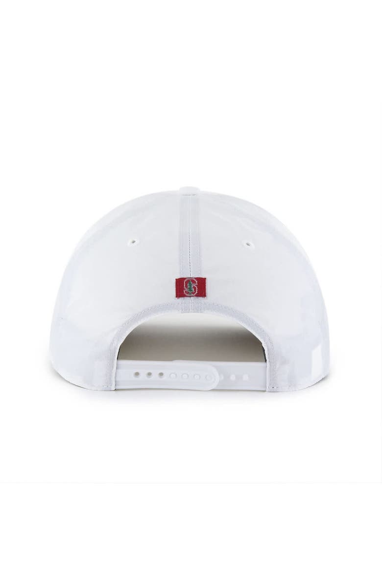 '47 Men's '47 White Stanford Cardinal Condor Hitch brrr° Adjustable Hat, Alternate, color, White