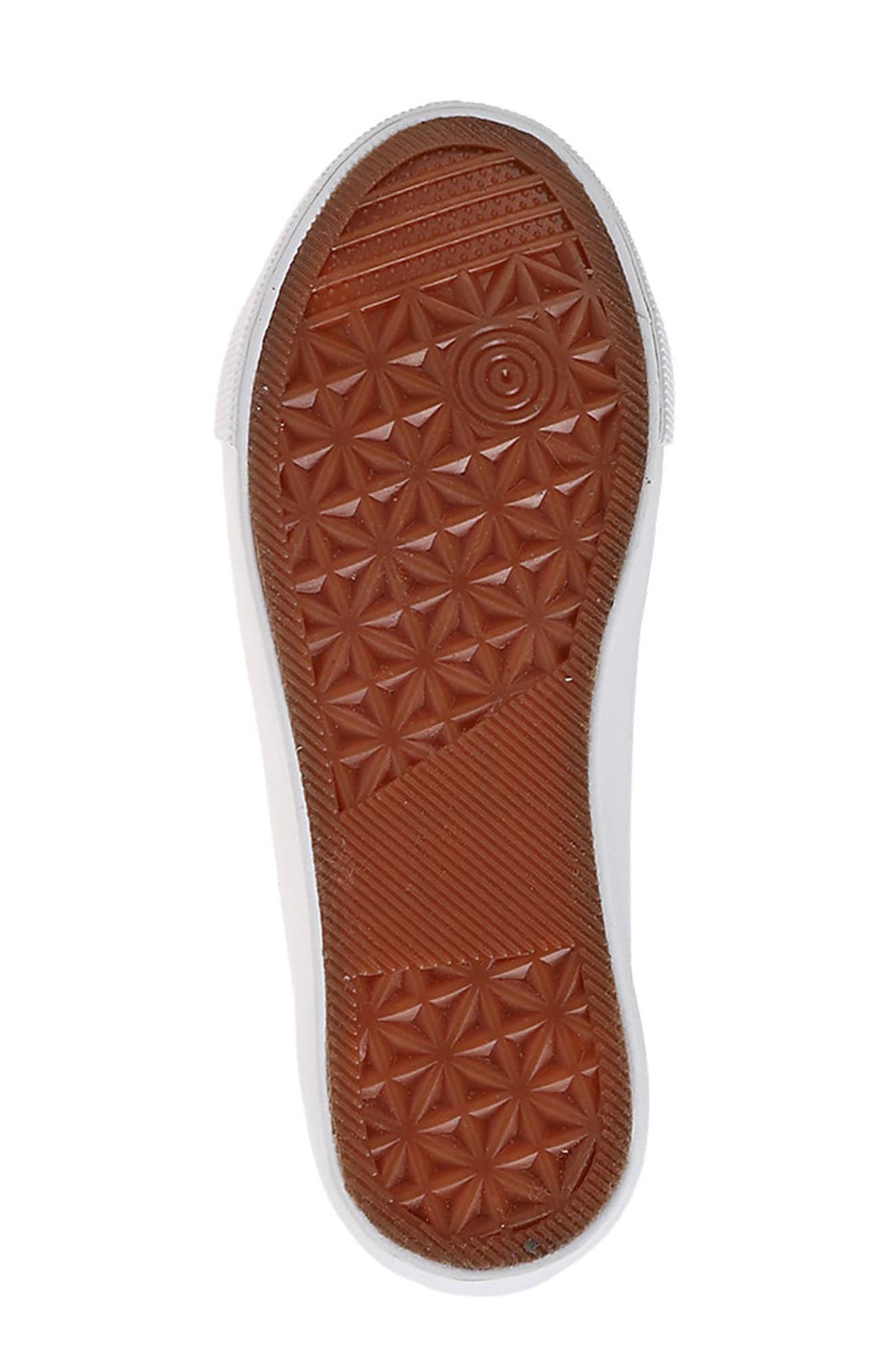 bebe Kids' Rhinestone Charm Sneaker, Alternate, color, White