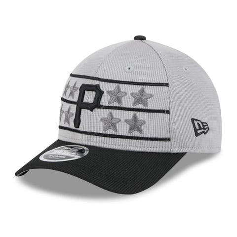 Men's New Era  Gray/Black Pittsburgh Pirates 2025 Batting Practice 9FORTY M-Crown Adjustable Hat