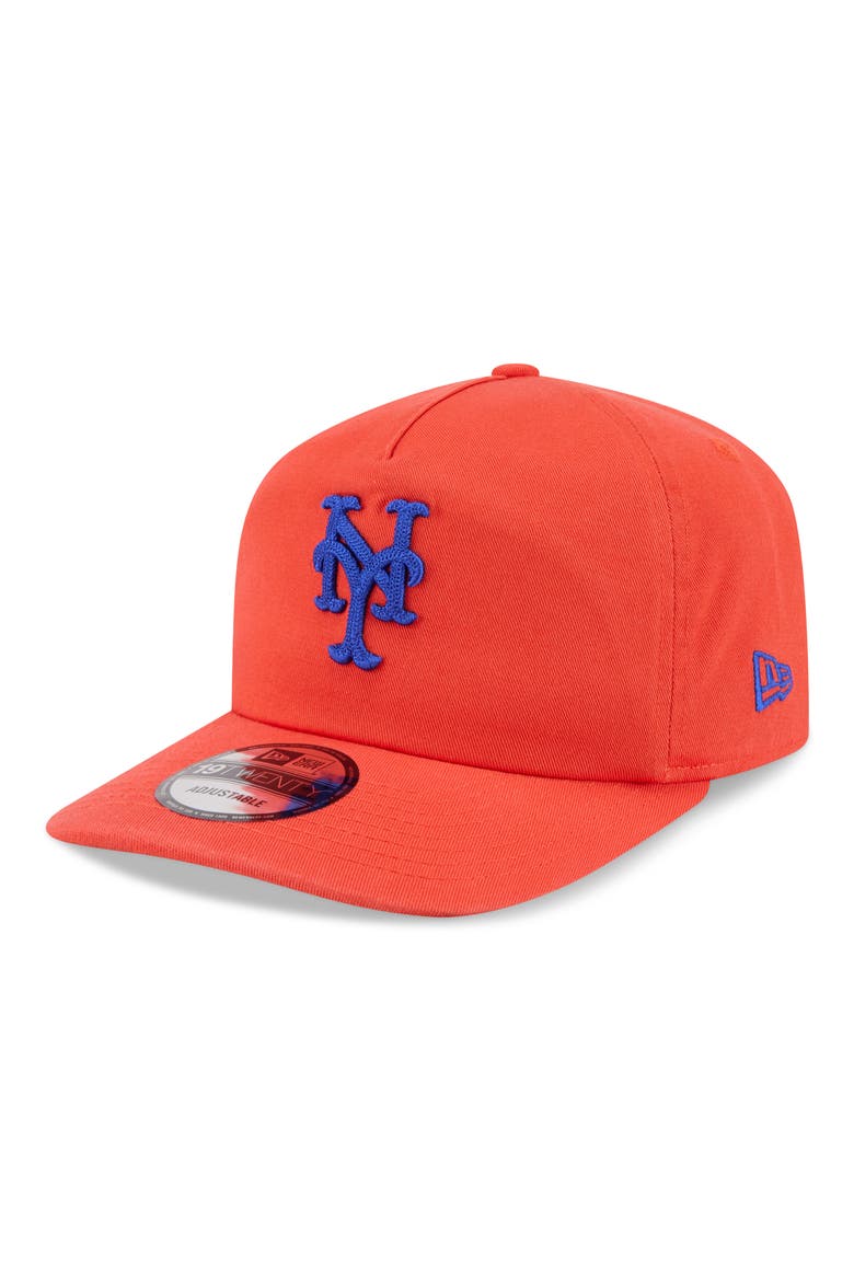 19TWENTY New York Nets Adjustable Baseball Cap, Main, color, ORANGE