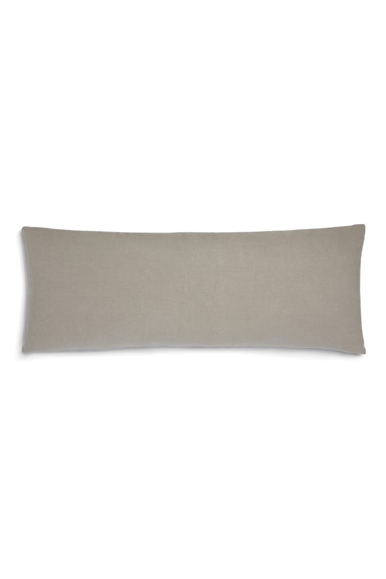 Linen Body Pillow Cover, Main, color, NATURAL