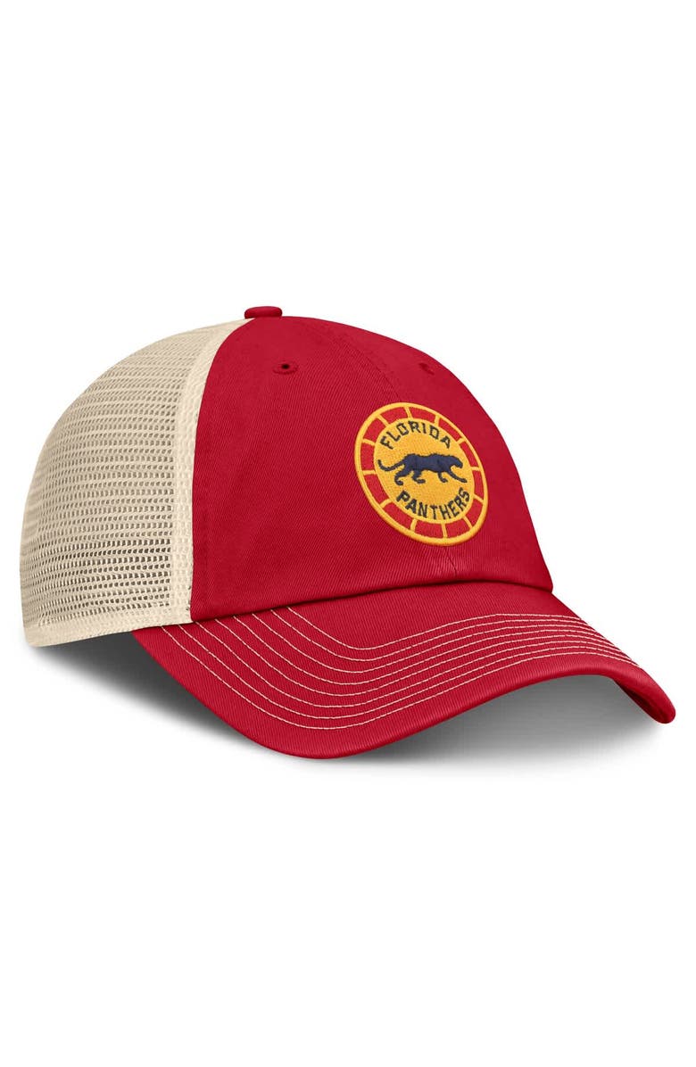 FANATICS Men's Fanatics Red/Cream Florida Panthers 2026 NHL Winter Classic Trucker Adjustable Hat, Alternate, color, Red