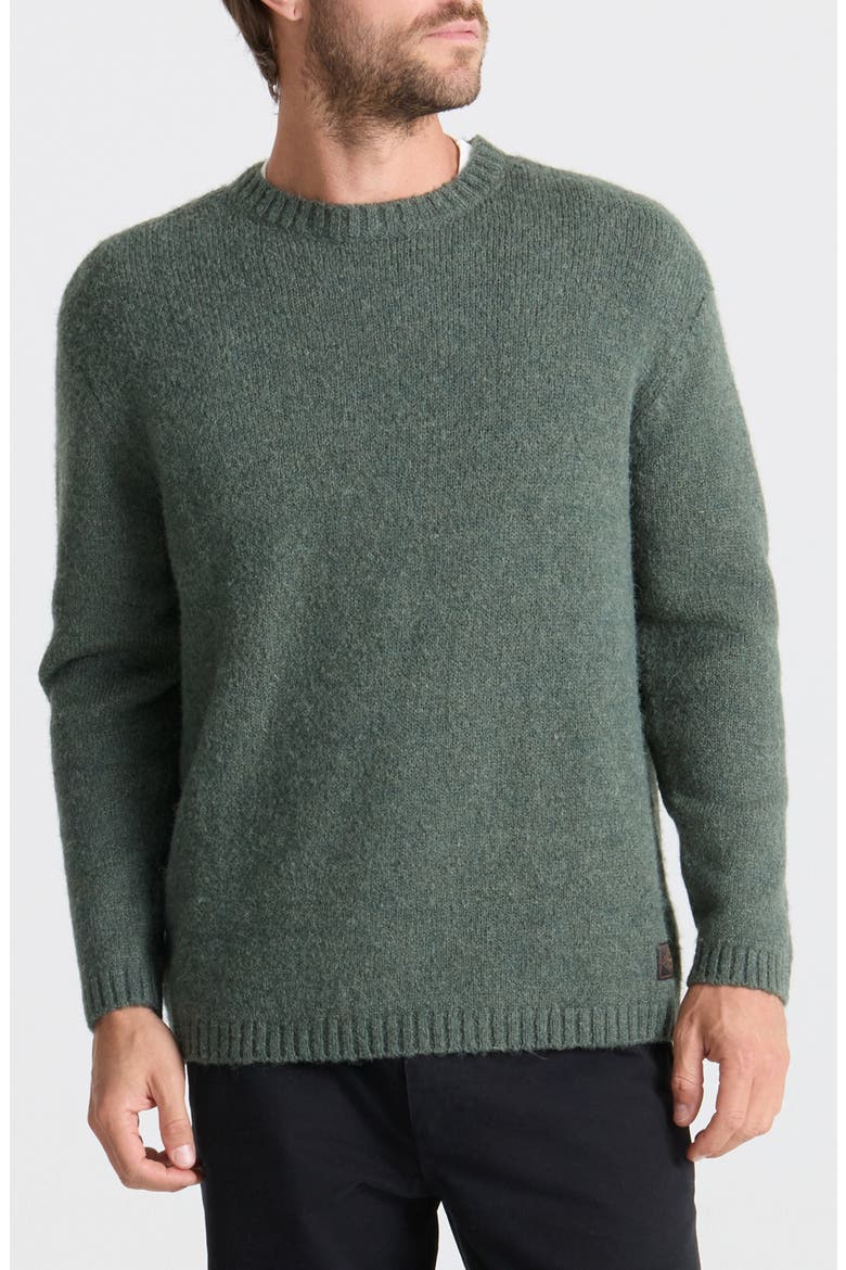 Nordsman Crewneck Sweater, Main, color, DARK FORES