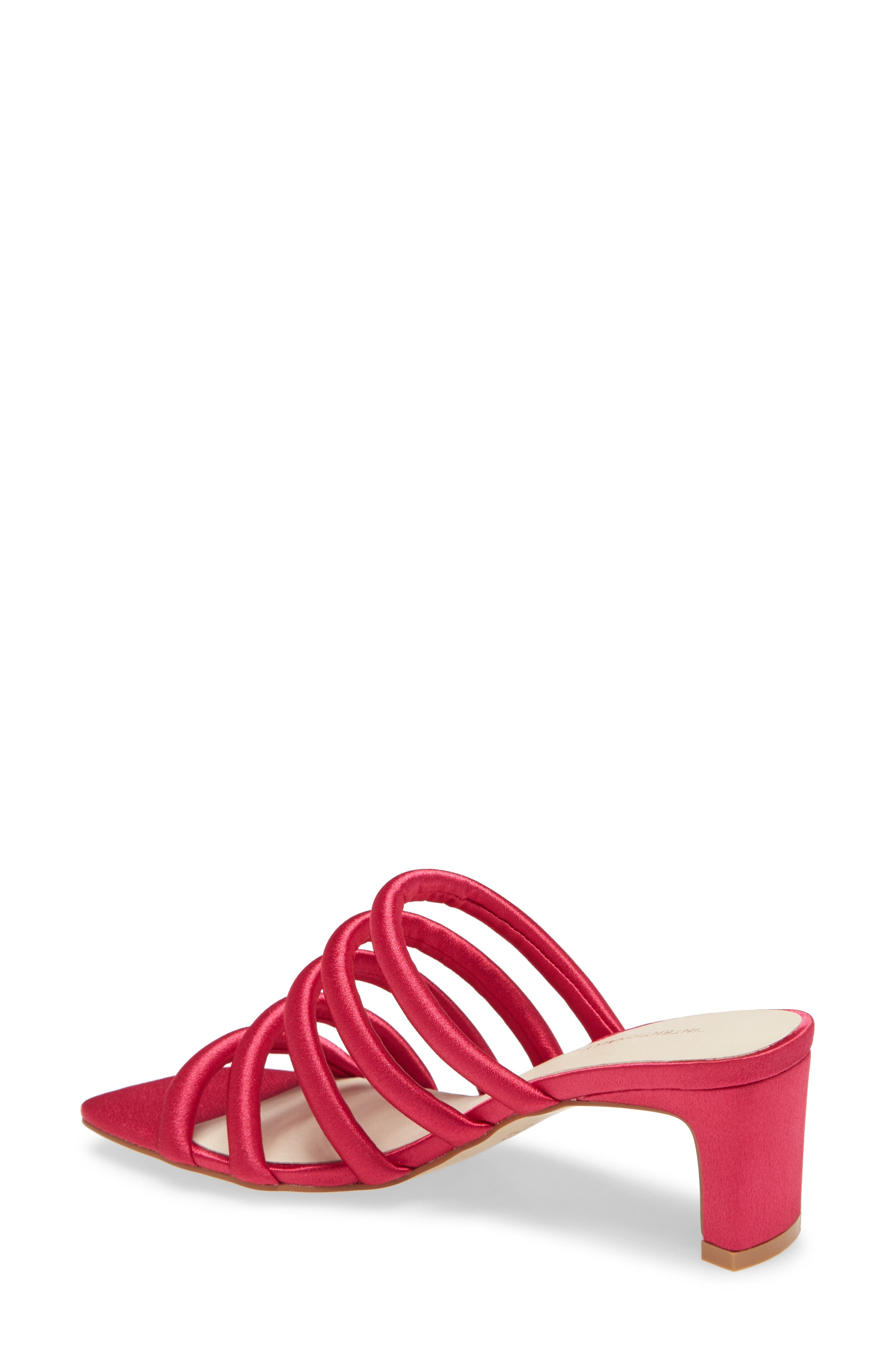 Willow Slide Sandal, Alternate, color, FUCHSIA FABRIC
