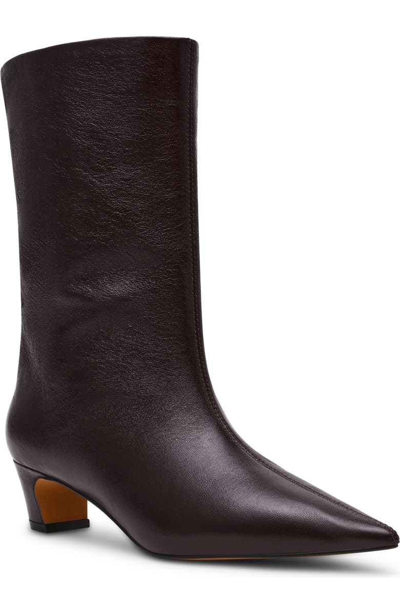 Steve Madden Lytton Pointed Toe Boot, Main, color, Burgundy Patent