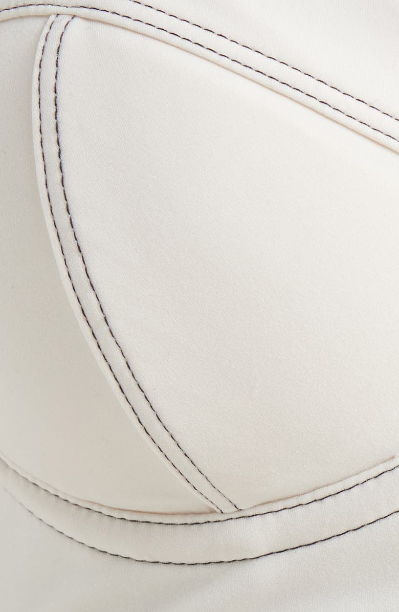 Ulla Johnson Ravello Underwire Bikini Top, Alternate, color, Cowrie