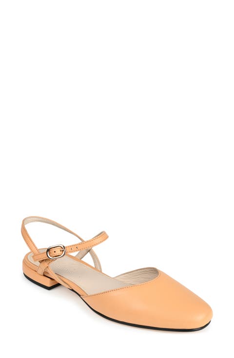 Amannda Ankle Strap Low Pump (Women)