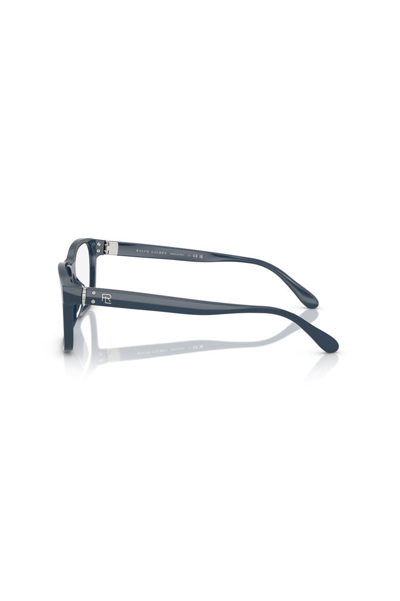56mm Rectangle optical glasses, Alternate, color, Blue