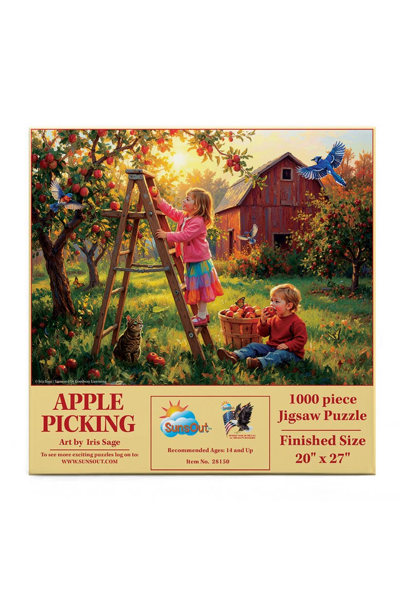 Apple Picking 1000, Alternate, color, Multicolor
