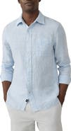 Faherty Laguna Linen Button-Up Shirt