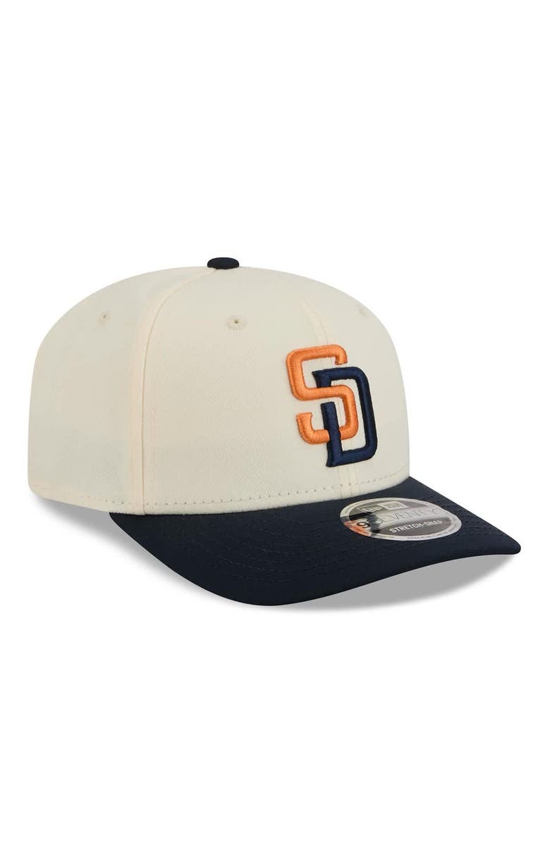 New Era Men's New Era Cream/Obsidian San Diego Padres 2026 City Connect 9SEVENTY Adjustable Hat, Alternate, color, Cream