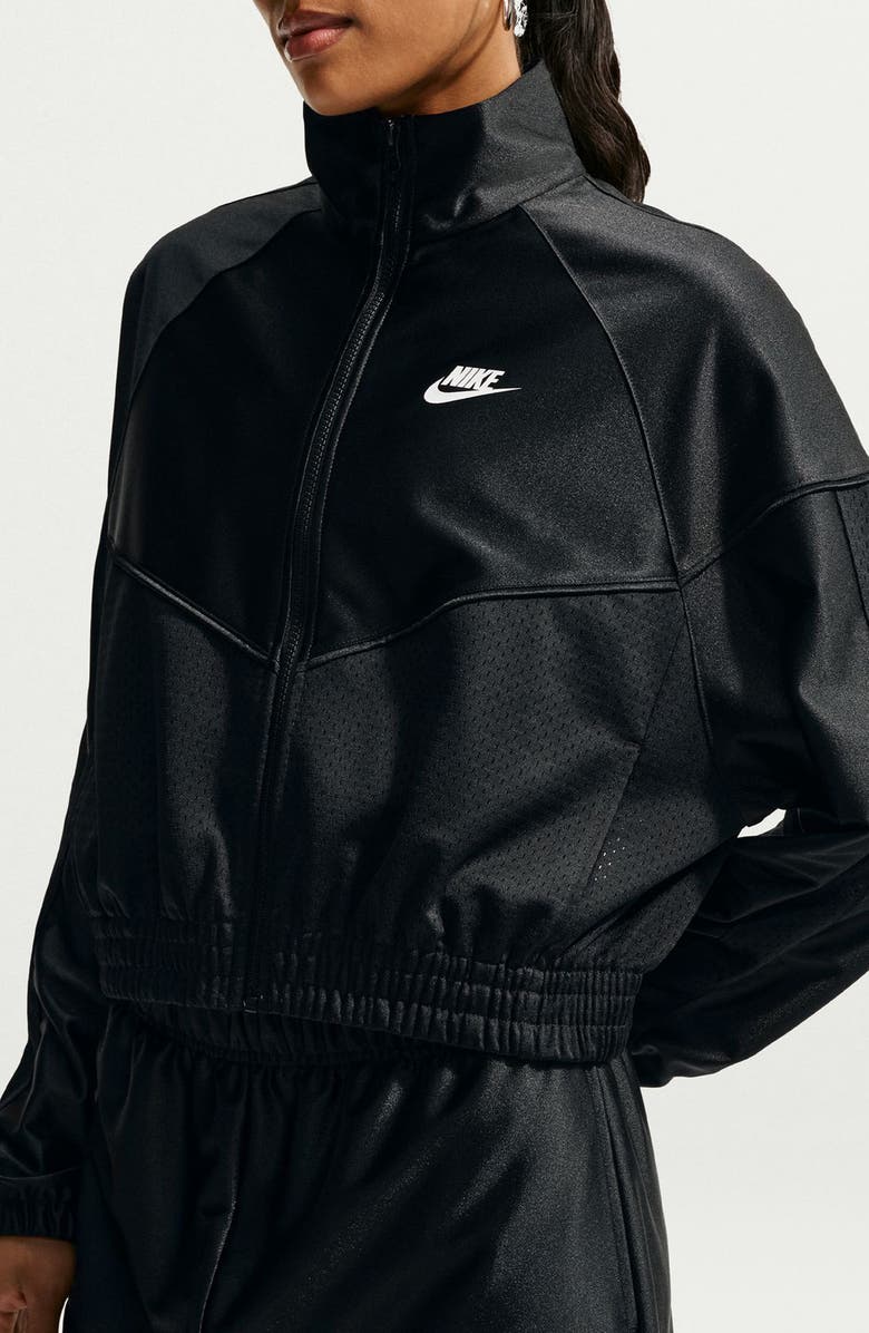 Nike Sportswear Festival Jacket, Alternate, color, Black/ Sail