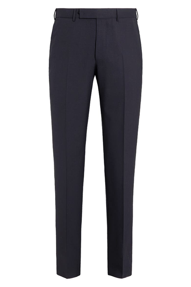 High Performance™ Wool Trousers, Alternate, color, NAVY