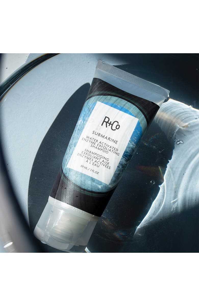 R+Co Submarine Water Activated Enzyme Exfoliating Shampoo, Alternate, color, 