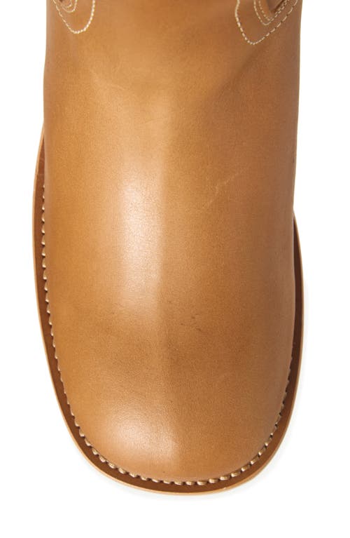Shop Steve Madden Riggs Faux Shearling Lined Tall Boot In Banana Leather