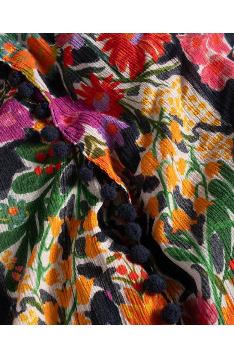 Change of Scenery Audrey Short Drawstring Caftan Cover-Up, Alternate, color, Gardenia