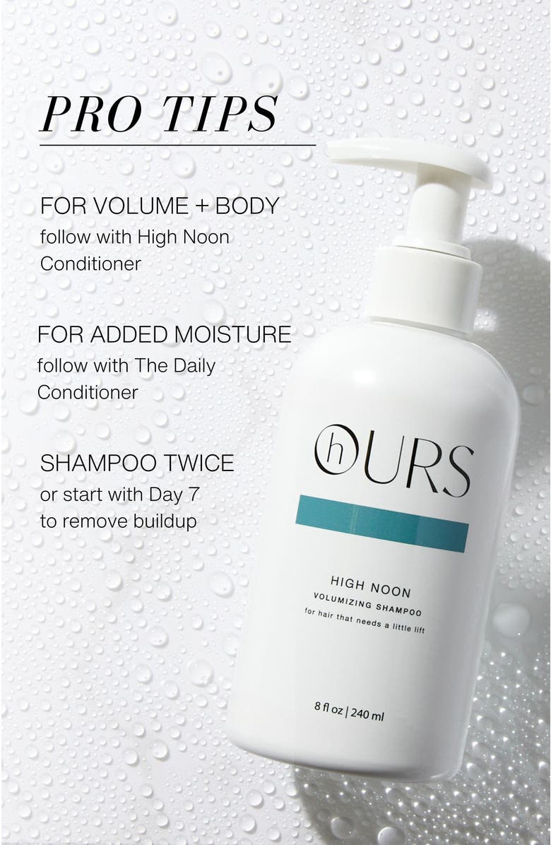 hOURS haircare High Noon Volumizing Shampoo, Alternate, color, 8 Oz