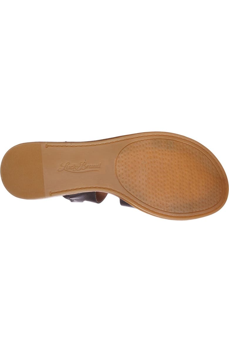Lucky Brand 'Fairwayy' Leather Slingback Sandal, Alternate, color,