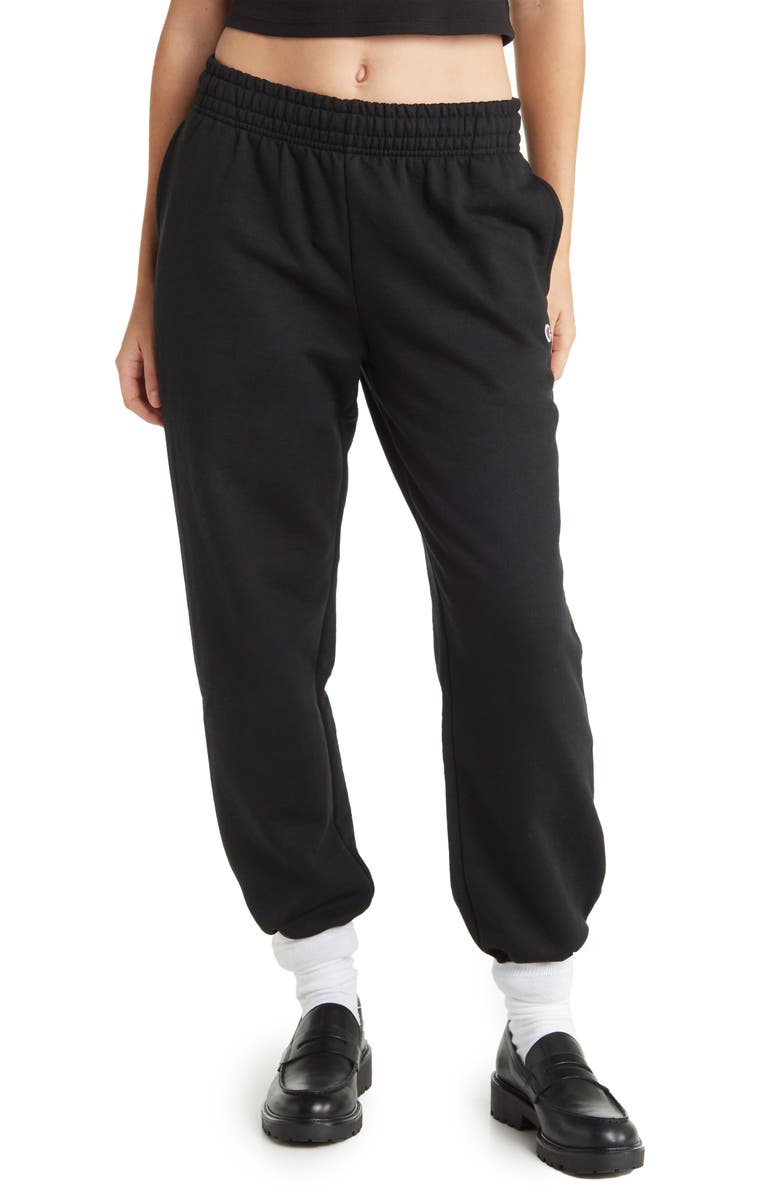 Champion Powerblend Boyfriend Sweatpants, Main, color, 