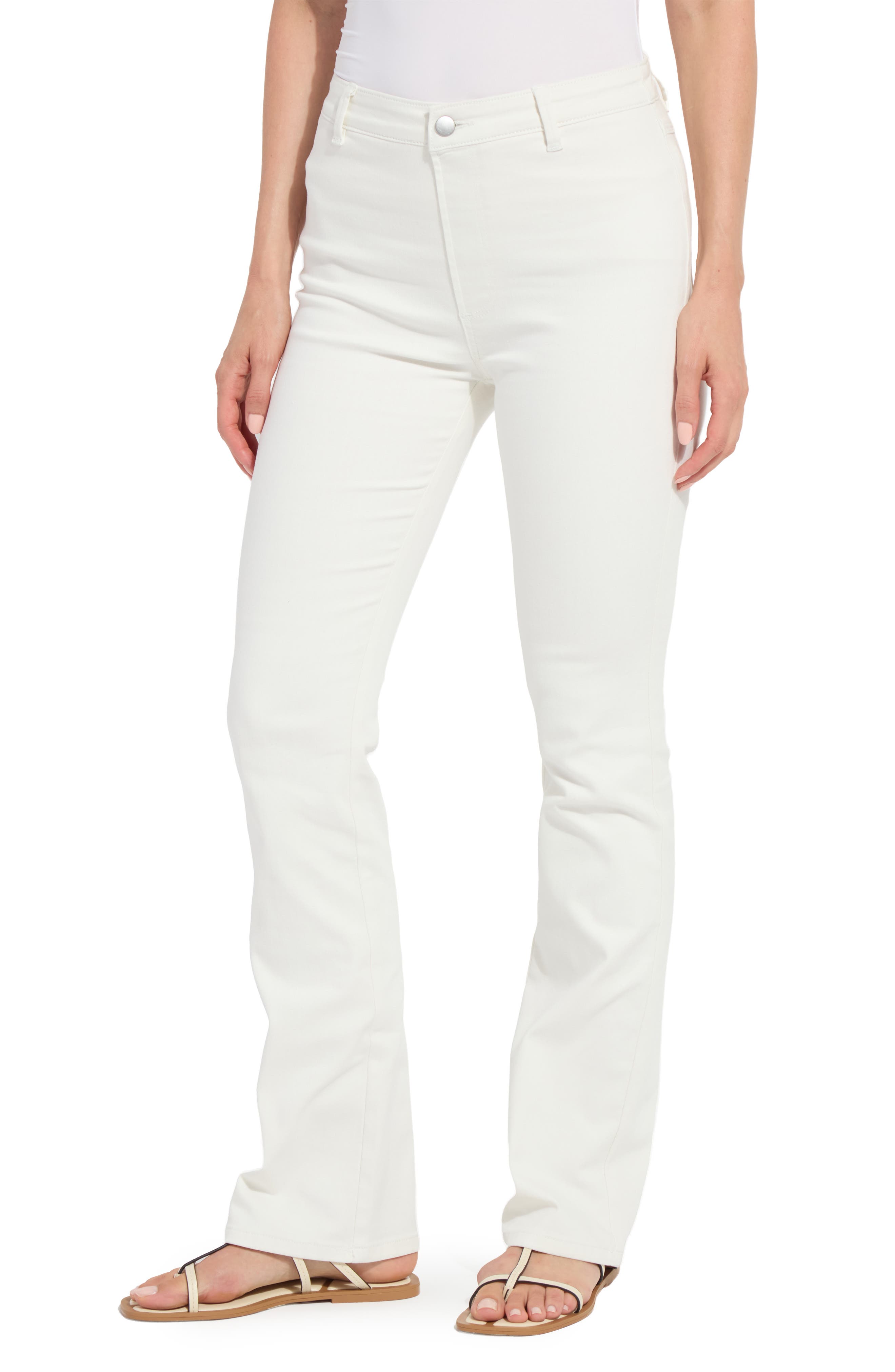 Estelle Pull-On High Waist Flare Jeans - image 3