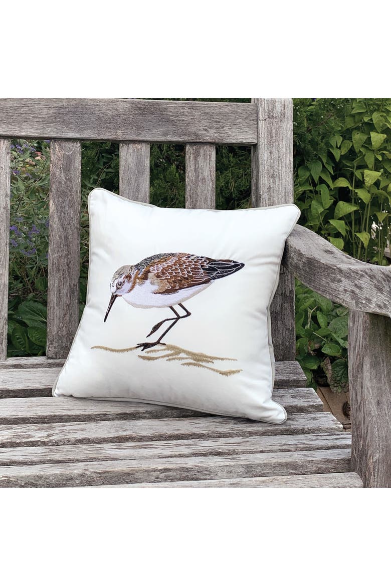 Piper Chillin' Left Indoor/Outdoor Accent Throw Pillow Decor, Alternate, color, Gray