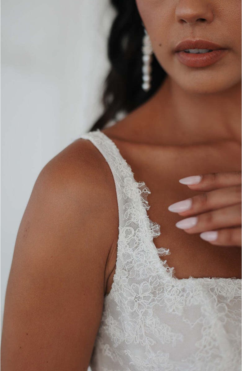 Untamed Petals Camille Mini Dress, Alternate, color, Ivory