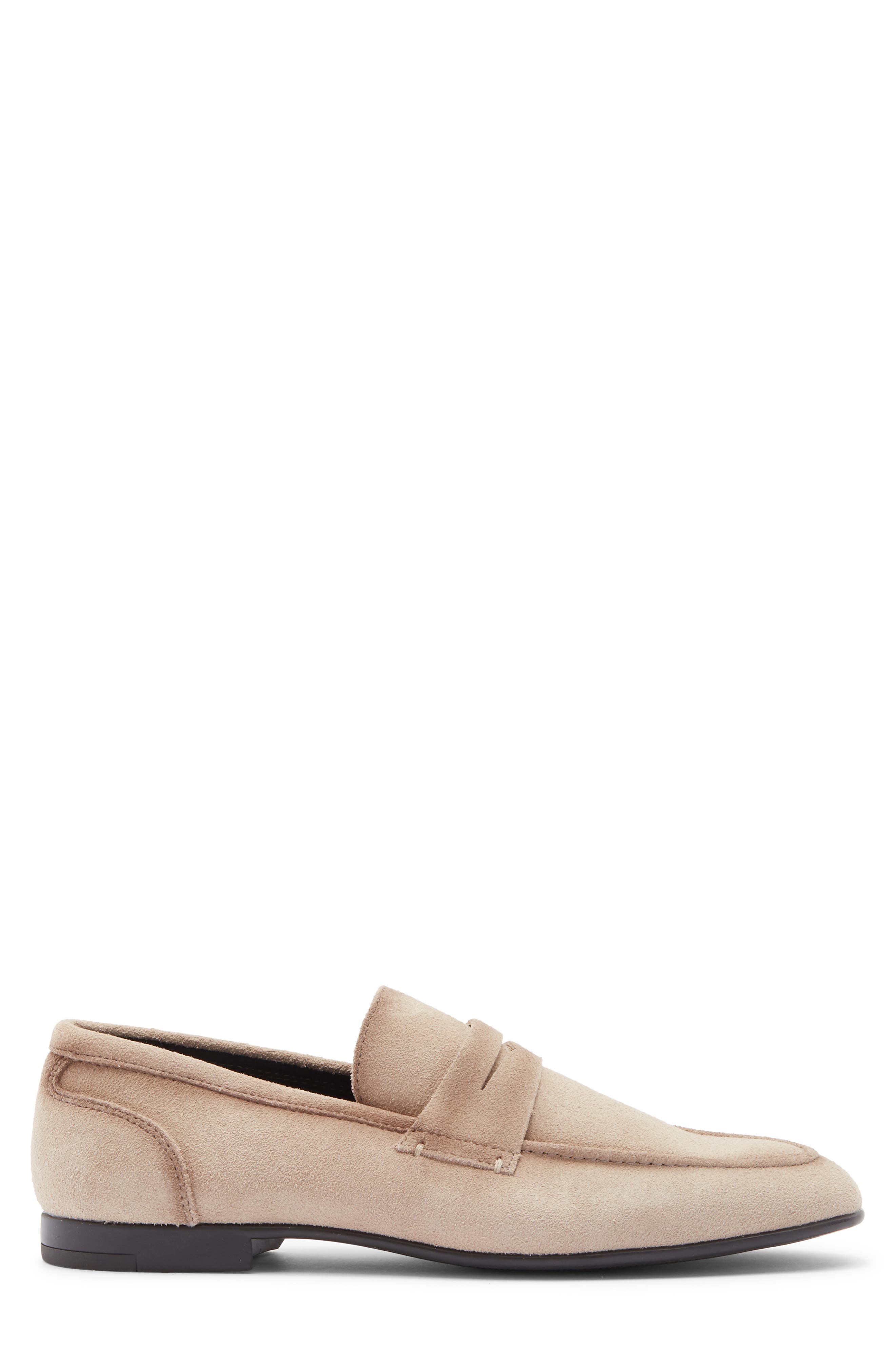 Sullivan Penny Loafer, Alternate, color, BEIGE SMOKE