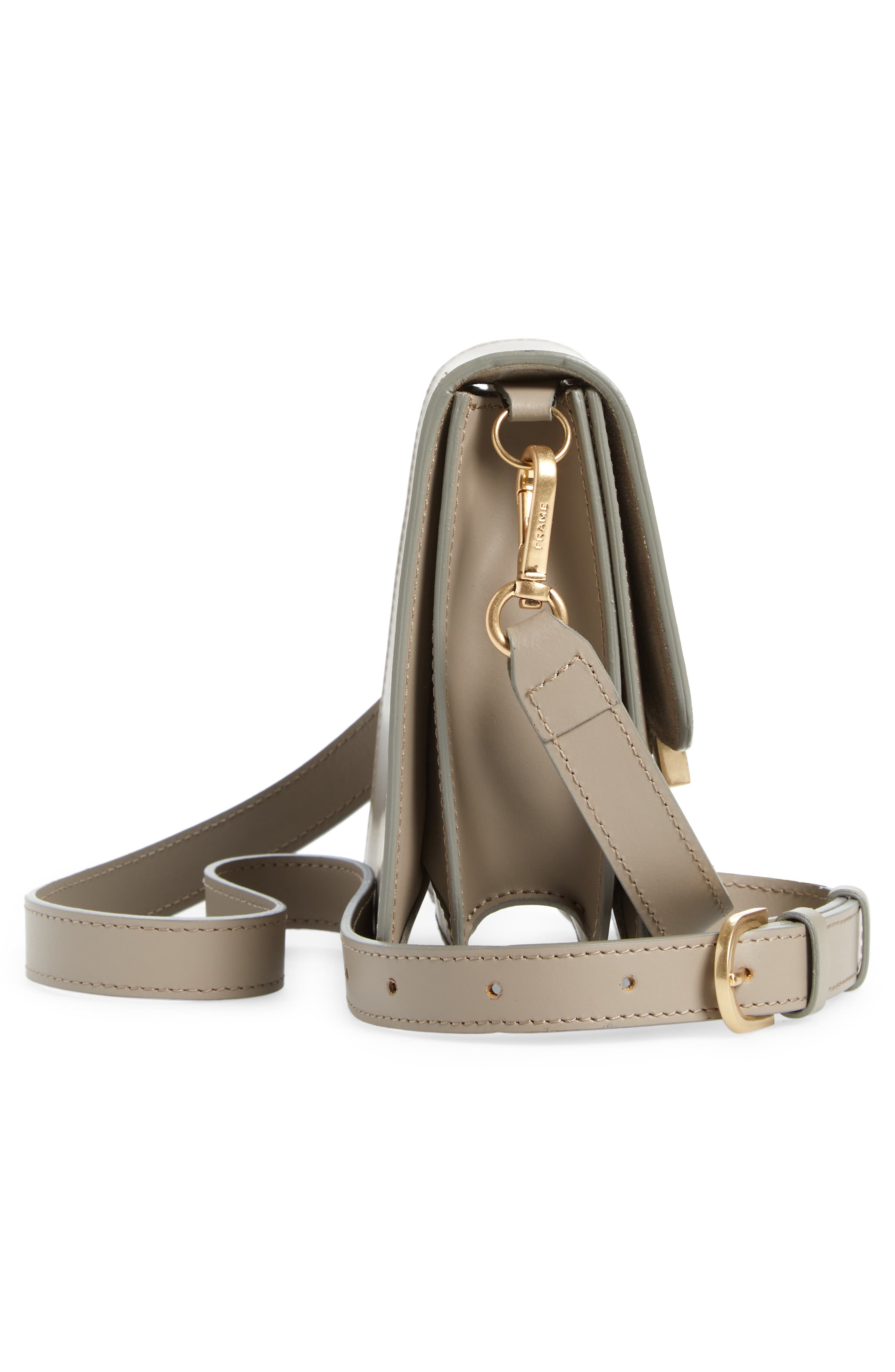 FRAME Le Signature Mini Leather Crossbody Bag, Alternate, color, 