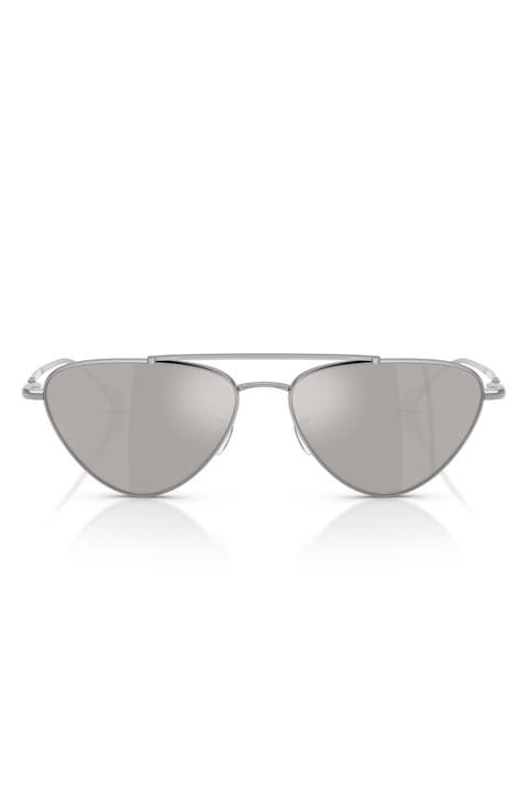 56mm Jil Sander Edition 1 Cat Eye Sunglasses