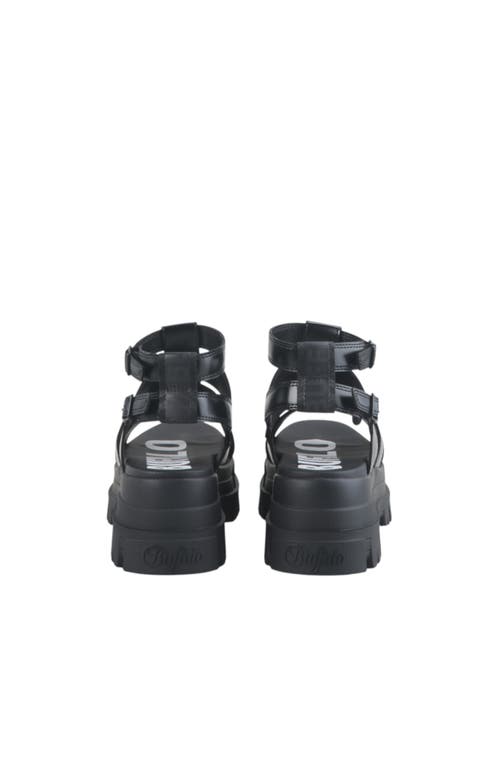Buffalo Boots Aspha Str Platform Sandal In Pink