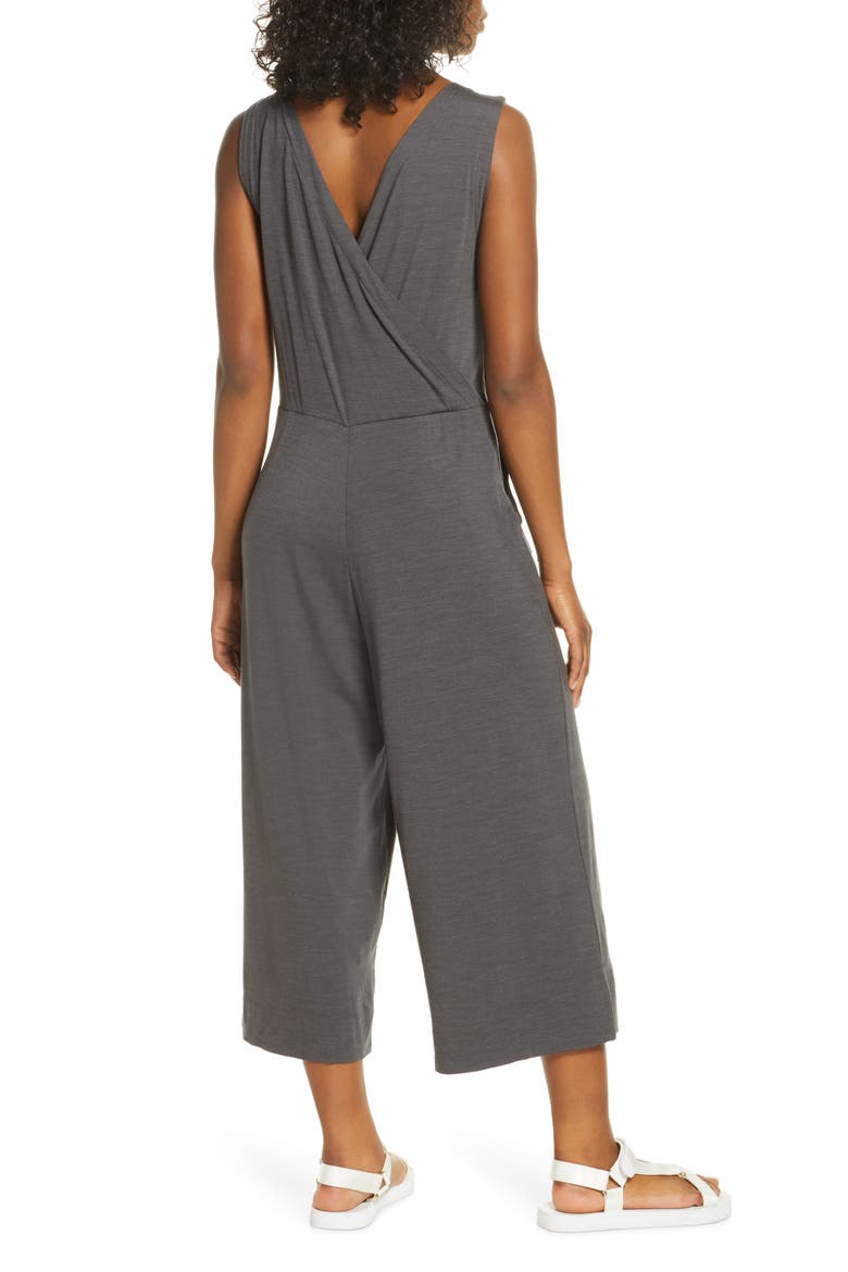 Hana Cool-Lite™ Wide Leg Crop Jumpsuit, Alternate, color, MONSOON