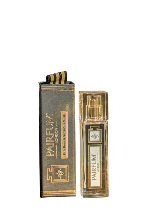 Pink Rose & Sensuous Musk by Pairfum London | Eau de Parfum Intense | Long-lasting Luxurious Fragrance | Natural & Clean Niche Perfume