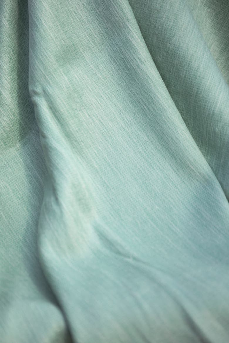 Kani Collection Throw, Alternate, color, Fern Green White