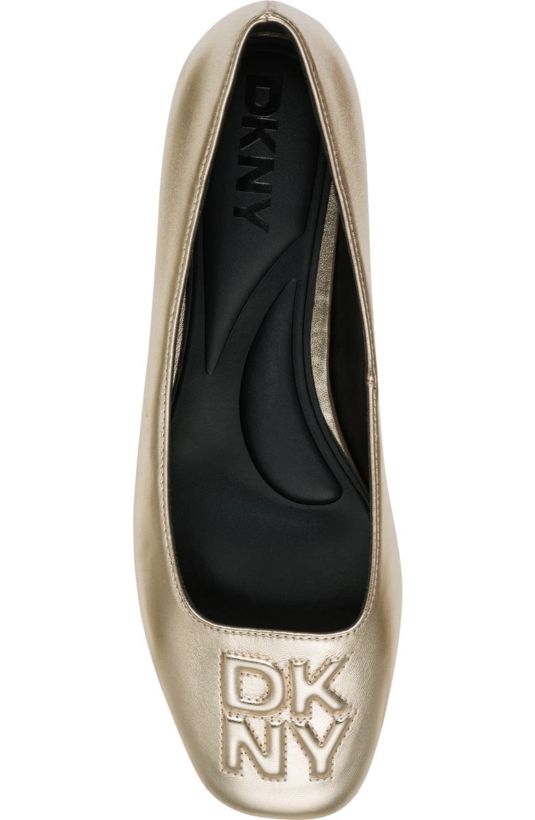 DKNY Darianne Ballet Flat, Alternate, color, Platino