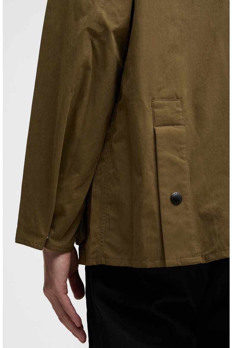 Oversize Peached Bedale Casual Jacket, Alternate, color, DARK SAND
