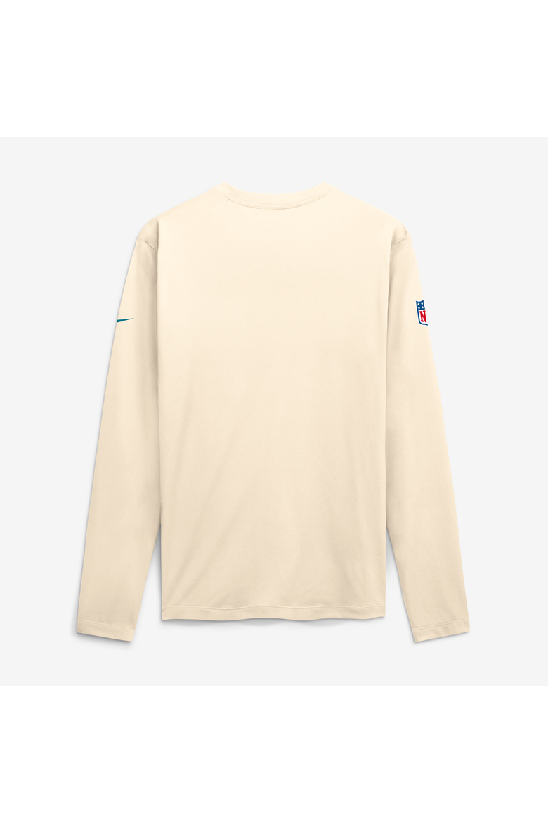Men's Nike  Natural Jacksonville Jaguars 2026 Rivalries Collection Sideline Legend Long Sleeve T-Shirt, Alternate, color, Natural