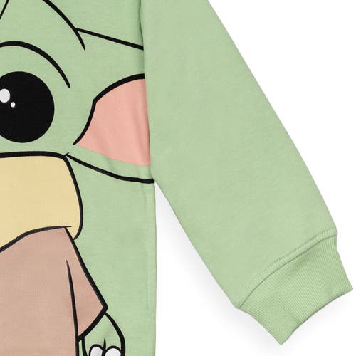 Star Wars The Mandalorian Baby Yoda Pullover Hoodie In Multi