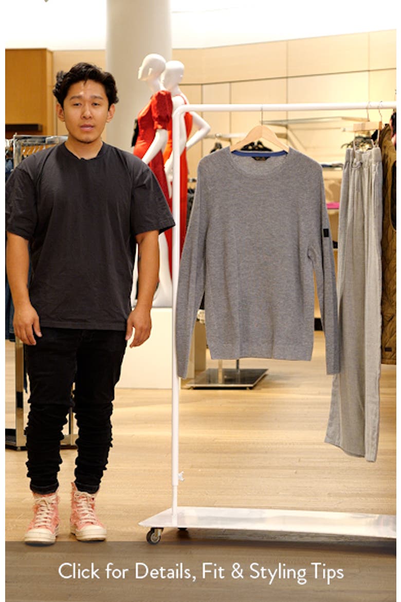 Walden Waffle Wool & Cashmere Sweater video